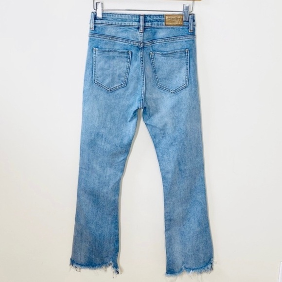 Zara Blue Jeans distressed embodied light Washed vintage - Picture 7 of 10